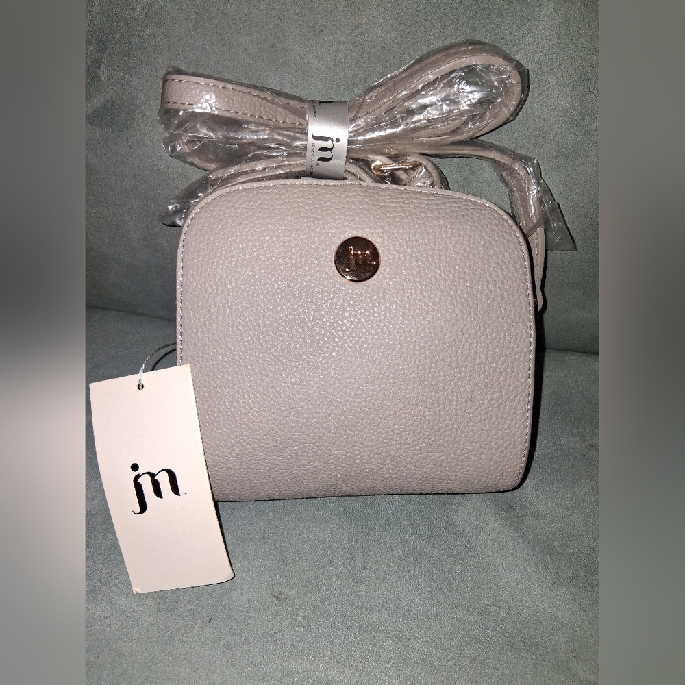 Jessica Moore Grey Crossbody Bag